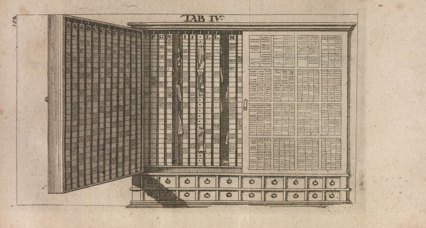 Illustration from De arte excerpendi by Vincent Placcius